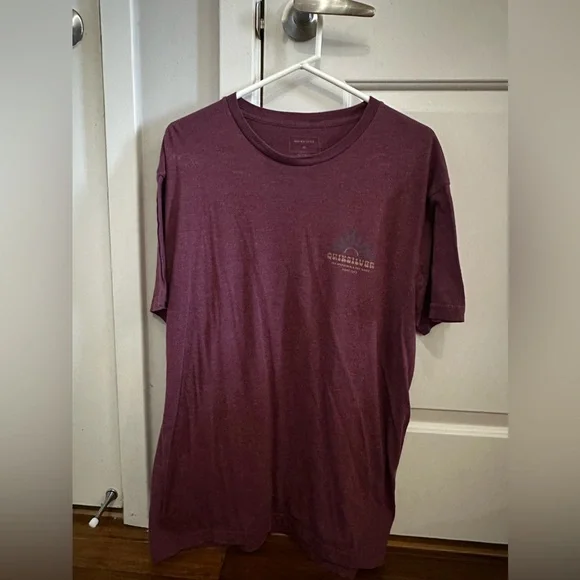 Quiksilver Maroon Short Sleeve Tee - Picture 2 of 2